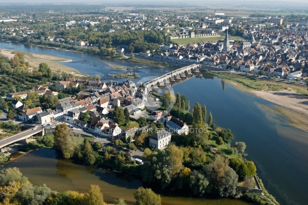 La Charité-sur-Loire vue du ciel  58