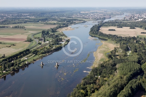 La Loire vue du ciel en paramoteur