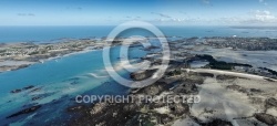 panoramique Roscoff et île de Batz