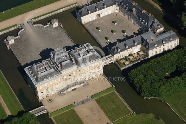 Photo aérienne château du Marais 91