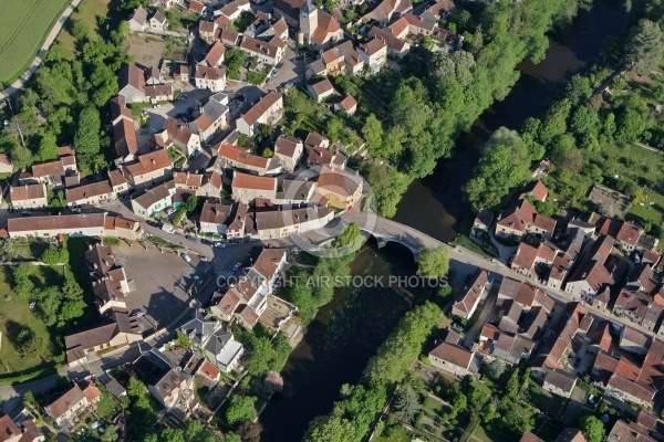 Photo aérienne d Arcy-sur-Cure , Yonne 89270, Bourgogne