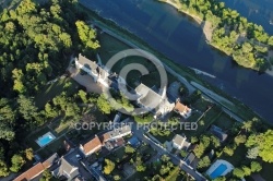 Photo aérienne de Cour-sur-Loire 41