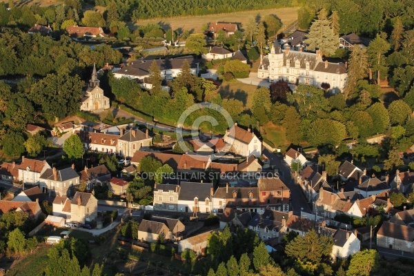 Photo aérienne de de Rilly-sur-Loire 41