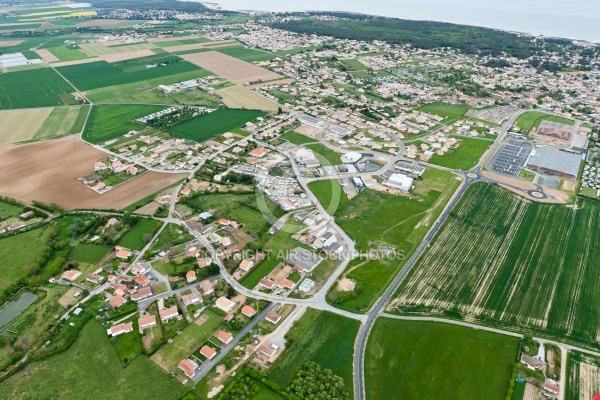 Photo aérienne de Jard-sur-Mer Vendée