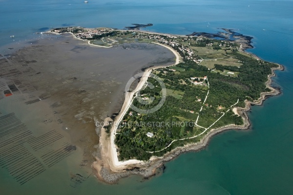 Photo aérienne de l île d Aix