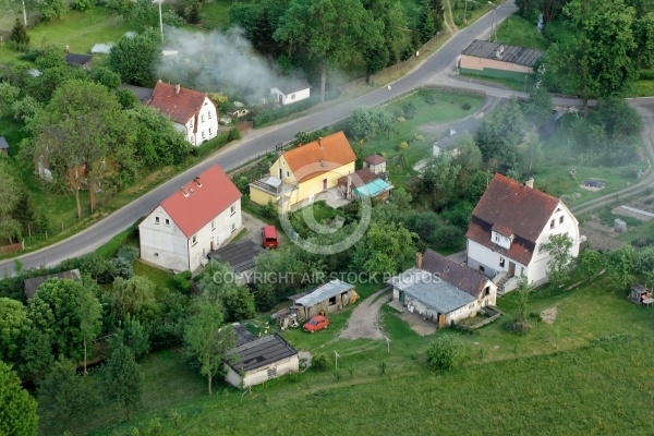 Photo aérienne Pologne