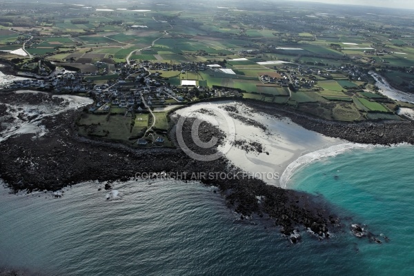 le Finistere vue du ciel