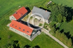 Photo aérienne Chmieleń Pologne Photo aérienne Chmieleń Pologne