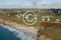 Plouarzel  , Finistère vue du ciel
