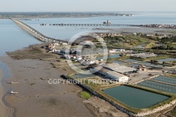 Pont de l île d oléron-Bourcefranc-le-Chapus vue du ciel