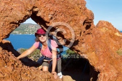 Randonnée pédestre dans le massif de l Esterel