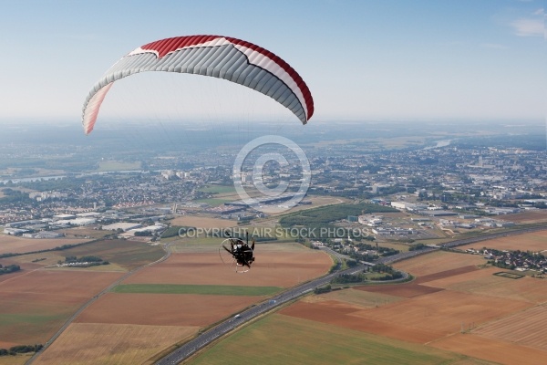 Vol paramoteur en Loir-et-Cher 41