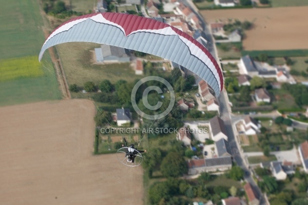 Vol paramoteur en Loir-et-Cher 41