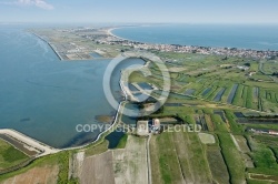 Vue aérienne de ÃŽle de Noirmoutier, La Guérinière , La tresson  Vue aérienne de ÃŽle de Noirmoutier, La Guérinière , La tresson