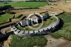 Vue aérienne de Fort Lupin