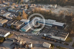 ZA d Etampes et Brières-les-Scellés vue du ciel