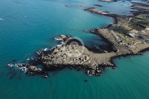 ÃŽle de Siec, ,le Finistere vue du ciel ÃŽle de Siec, ,le Finistere vue du ciel